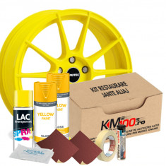 Kit reparatie jante, culoare GALBEN (V2) - Cod RAL: 1003