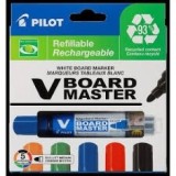 Marker pentru tabla Pilot Vboard Master, varf rotund, 2.3 mm, 5 bucati/set