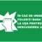 Placuta in caz de incendiu folositi bara de la usa antifoc pentru deschire
