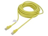 Patch cord U/UTP 6 litat CCA PVC galben 7,5m 26AWG