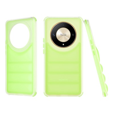 Husa Honor Magic6 Lite Techsuit Wave Shield, verde foto