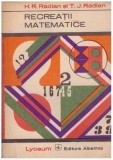 H. R. Radian, T. J. Radian - Recreatii matematice - 127842