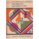 H. R. Radian, T. J. Radian - Recreatii matematice - 127842