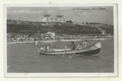 cp Carmen Silva : Plaja - anii 1940 foto