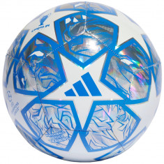 Mingi de fotbal adidas UEFA Champions League Training Foil Ball IN9326 argint foto