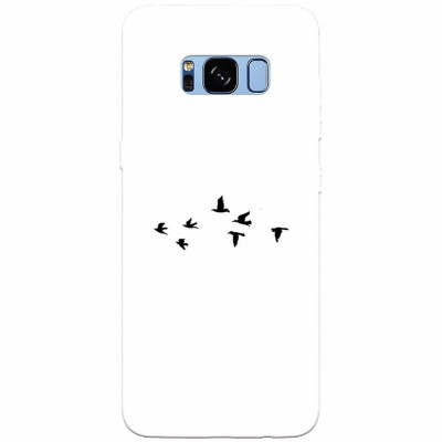 Husa silicon pentru Samsung S8 Plus, Birds foto