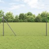 VidaXL Gard hexagonal gri 1.4x10 m Oțel