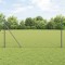 vidaXL Gard hexagonal gri 1.4x10 m Oțel