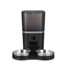 Hranitor automat pentru animale,hranire dubla,Camera Video,Aplicatie Telefon,6L foto