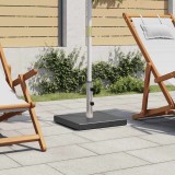 vidaXL Suport umbrelă de soare, negru, 28,5 kg, granit, pătrat 45065