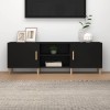 VidaXL Comodă TV, negru, 150x30x50 cm, lemn compozit 812619