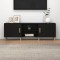 vidaXL Comodă TV, negru, 150x30x50 cm, lemn compozit 812619