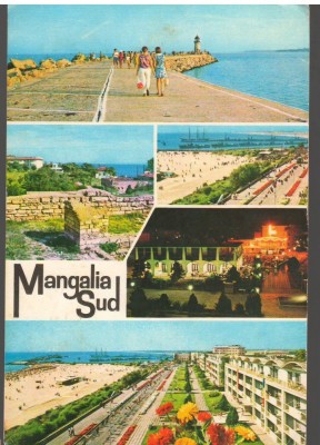 CPI B 12063 CARTE POSTALA - MANGALIA SUD. MOZAIC foto