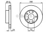 Disc frana FIAT DUCATO bus (230) (1994 - 2002) BOSCH 0 986 478 434