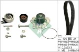 INA 530 0624 30 Set pompa apa + curea dintata