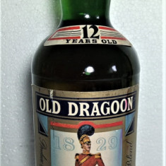 WHISKY, OLD DRAGON, 12 -YO IMPORTED BENVENUTI ITALY cl 75 gr 43 ANII 60