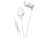 Cumpara ieftin Casti JVC HA-FR15-W-EF, Cu fir, In-Ear, Microfon, mufa in L compatibila cu iPhone, Alb