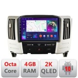 Navigatie Lexus RX300 2003-2008 Android Octa Core Ecran 2K QLED GPS 4G 4+32GB 360 KIT-RX300+EDT-E409-2K CarStore Technology