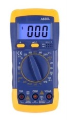 Multimetru Digital A830L &ndash; Aparat de Măsură 830 &ndash; Rezistent Anti-Șoc &ndash; Voltaj,