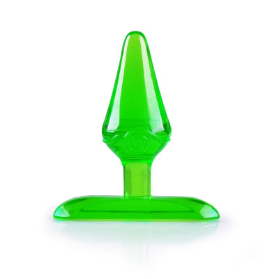 Dop Anal Mini Pleasure, Verde, 6.5 cm, Mokko Toys foto