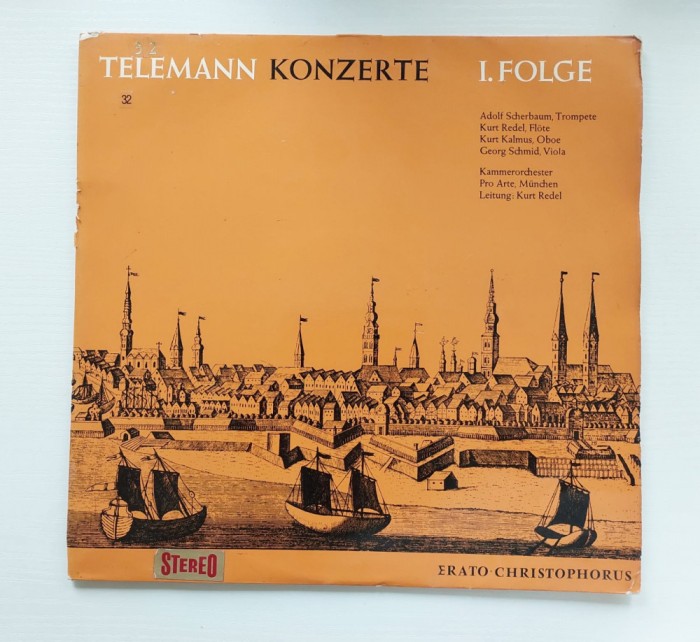 Telemann &ndash; Konzerte - I. Folge, disc vinil, muzica clasica