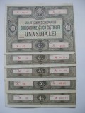 ROMANIA RPR SET 5 OBLIGATIUNI CEC 100 LEI , B1.215