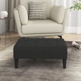 Cumpara ieftin Taburet, negru, 78x56x32 cm, material textil