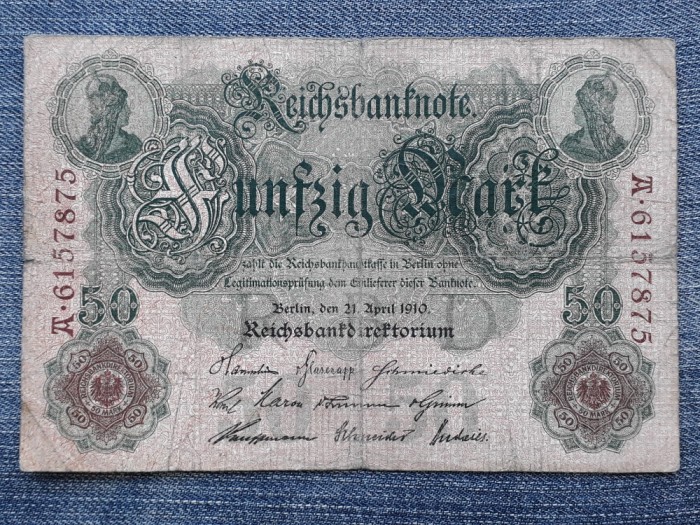 50 Mark 1910 Germania / seria 6157875