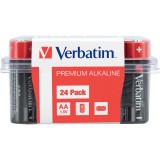 Baterii Verbatim Alkaline AA, 24 buc