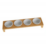 Set 4 recipiente sushi