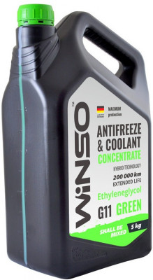 Winso Green Antigel Concentrat Verde G11 5L 881010 foto