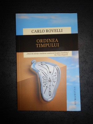 CARLO ROVELLI - ORDINEA TIMPULUI foto