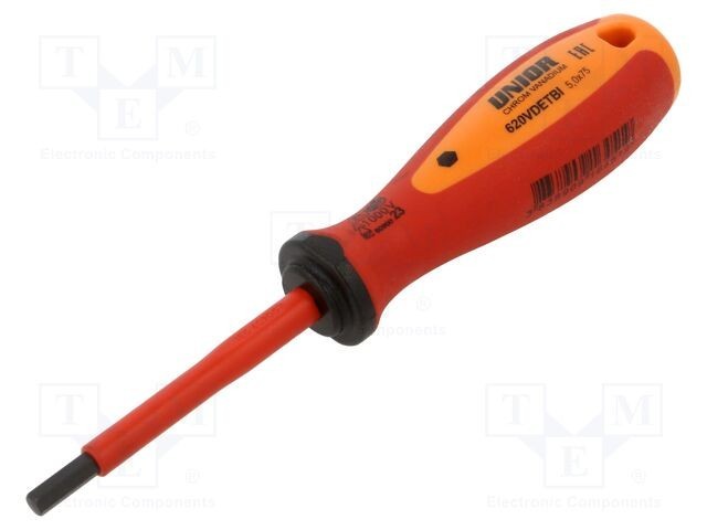 Şurubelniţă izolată imbus HEX 5mm UNIOR 75mm 1kV AC