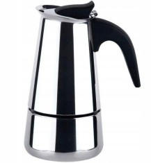 Cafetiera pentru cafea expresso aragaz , din inox, pentru 6 persoane, 300 ml
