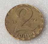 Ungaria 2 forint 1970 **, Europa