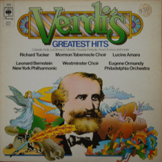 VINIL Various ‎– Verdi's Greatest Hits (VG)