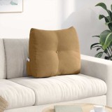 vidaXL Perna pentru spate Maro 60 x 24 x 50 cm Catifea 42014408