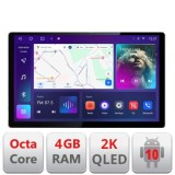 Navigatie dedicata VW Polo 2014- N-655 Edonav ecran 13&quot; 2K 8 si 128 Android Waze USB Navigatie 4G 360 Toslink Youtube Radio KIT-65 CarStore Technology
