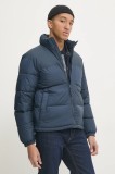 Hollister Co. geaca barbati, culoarea albastru marin, de iarna, KI332-4106