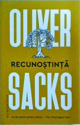 Oliver Sacks - Recunostinta foto