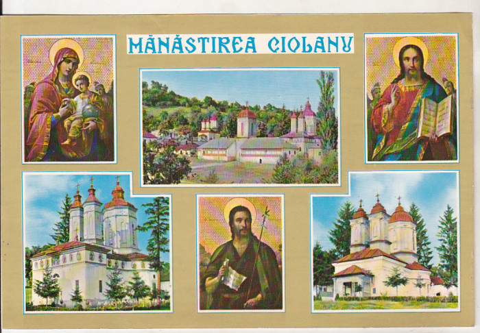 bnk cp Manastirea Ciolanu - Vedere - necirculata