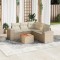 Patio Sofa Set 6-Locuri Beige - 2