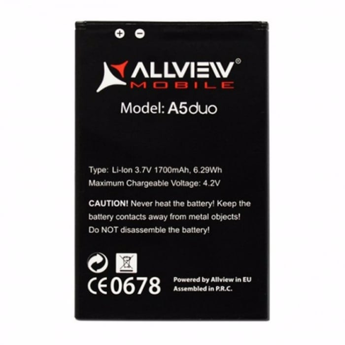 Acumulator Allview A5 Duo original + Husa Cadou