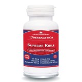Supreme Krill Omega 3 Forte, 30 capsule, Herbagetica