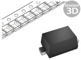 Diodă redresoare SMD 600V 1,2A M2F cu Ufmax 0,97V și Ifsm 50A