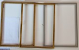 Cumpara ieftin Lot 3 bucati rame din lemn cu dimensiune la interior 30x40 cm, Dreptunghiular, Simple