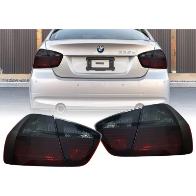 Stop stopuri triple BMW E90 NFL rosu fumuriu NOU foto
