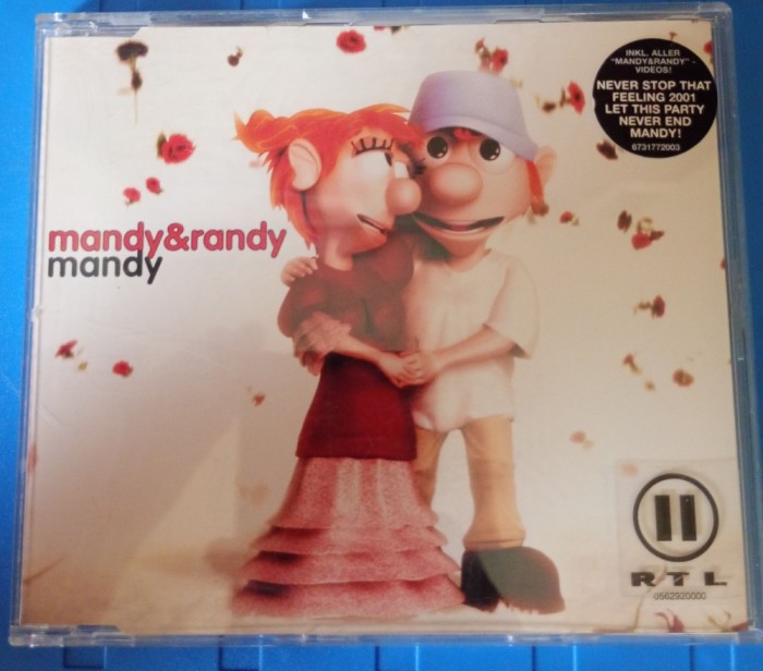 CD original CD Maxi - Mandy &amp; Randy - Mandy VG +