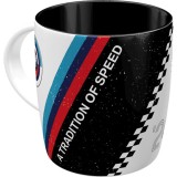 Cana Motorsport Tradition 340ml Ceramica Imprimeu Calitate 8.5x9cm