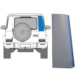 Coltar panou spate MERCEDES Clasa G (W460) 05.1979-08.1989; Clasa G (W461/W463) 09.1989-1992, spate, partea dreapta, otel galvanizat; superior